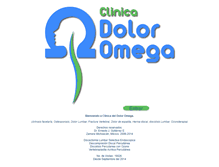 Tablet Screenshot of clinicadoloromega.com